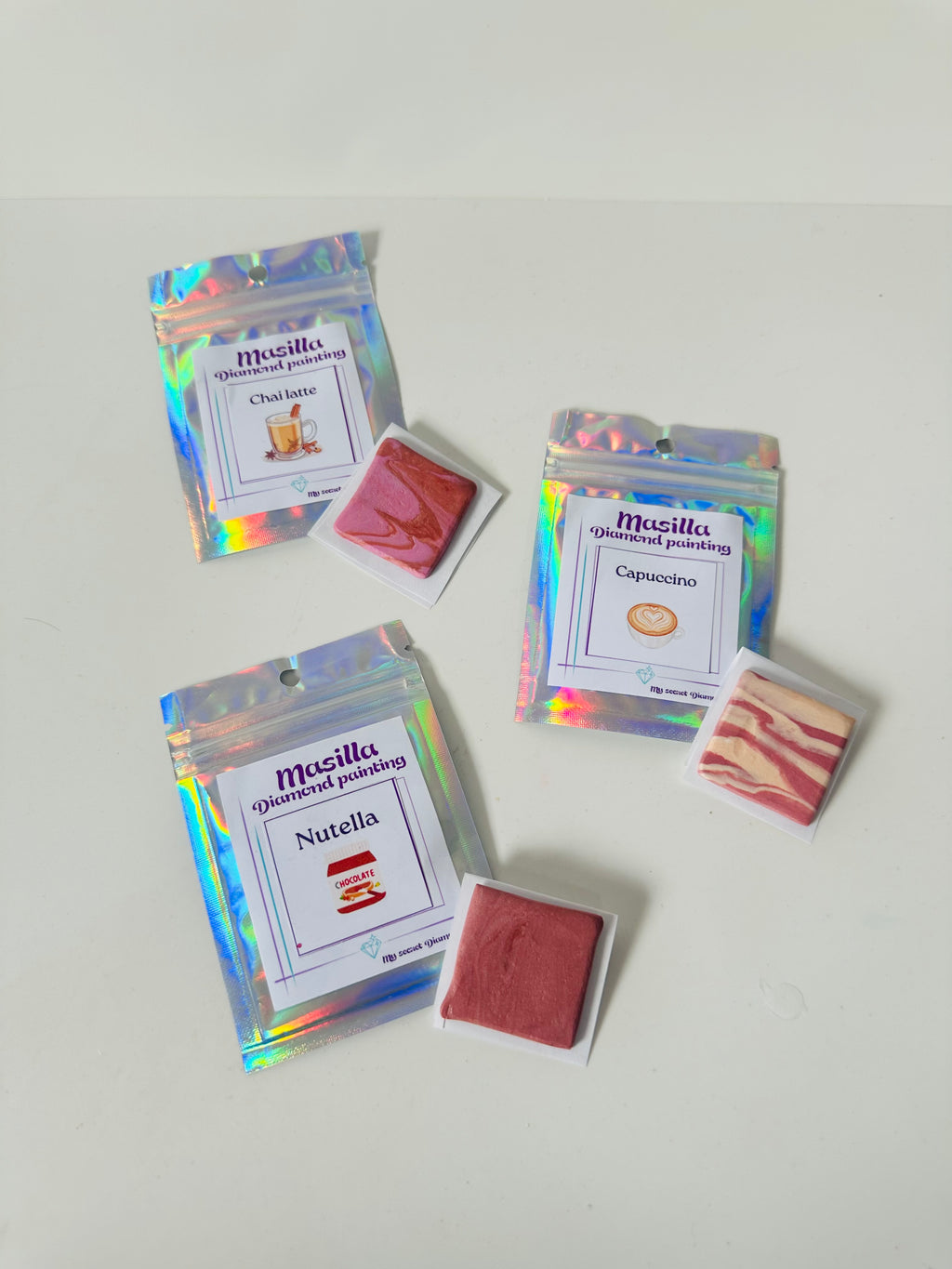 Masillas Capuccino Nutella y Chai Latte