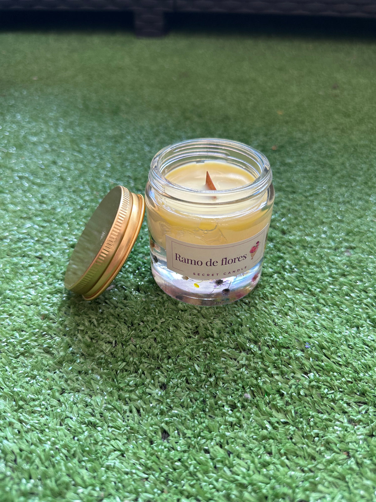 Velas flores