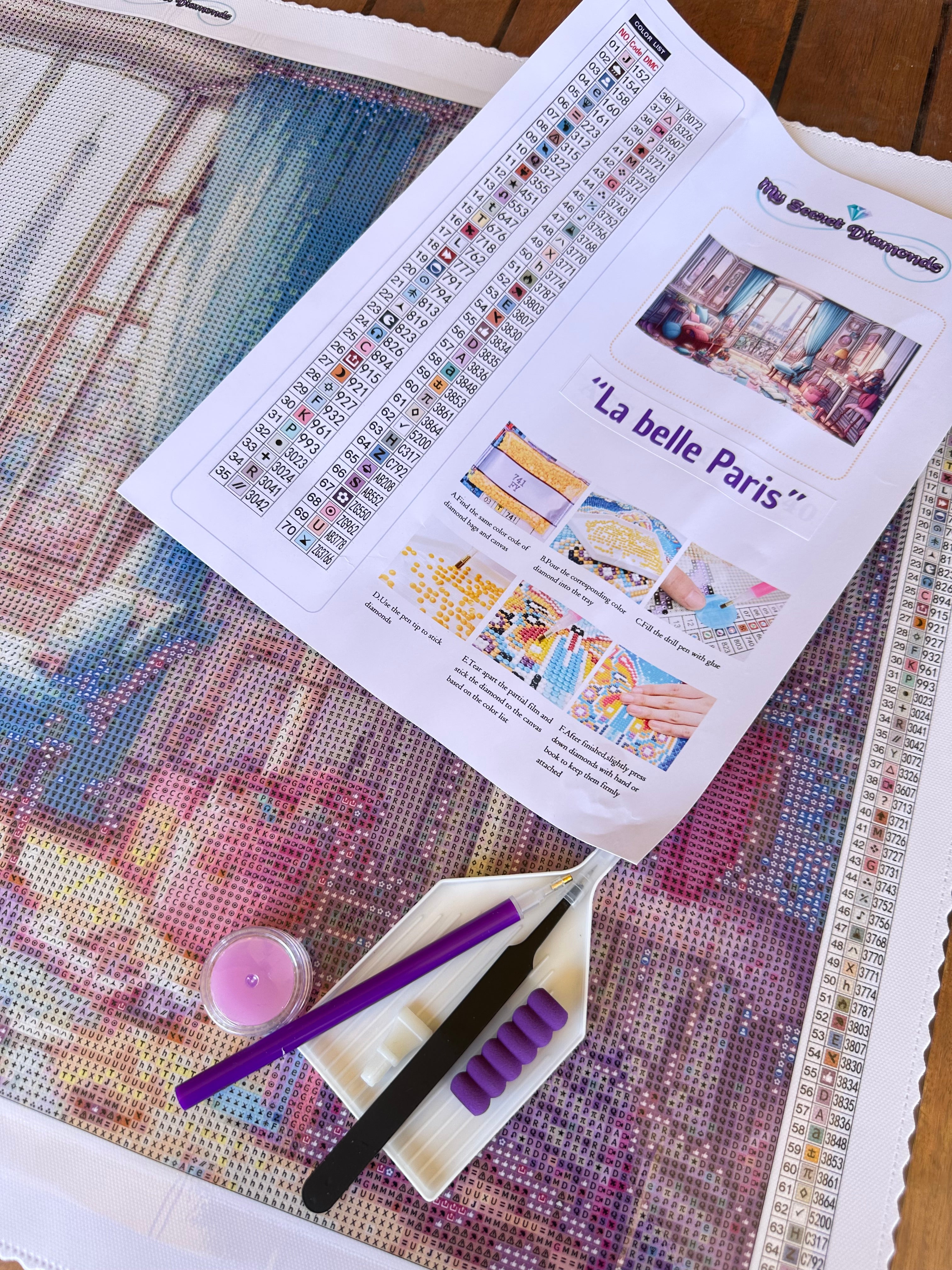 Lienzo  "La belle Paris”