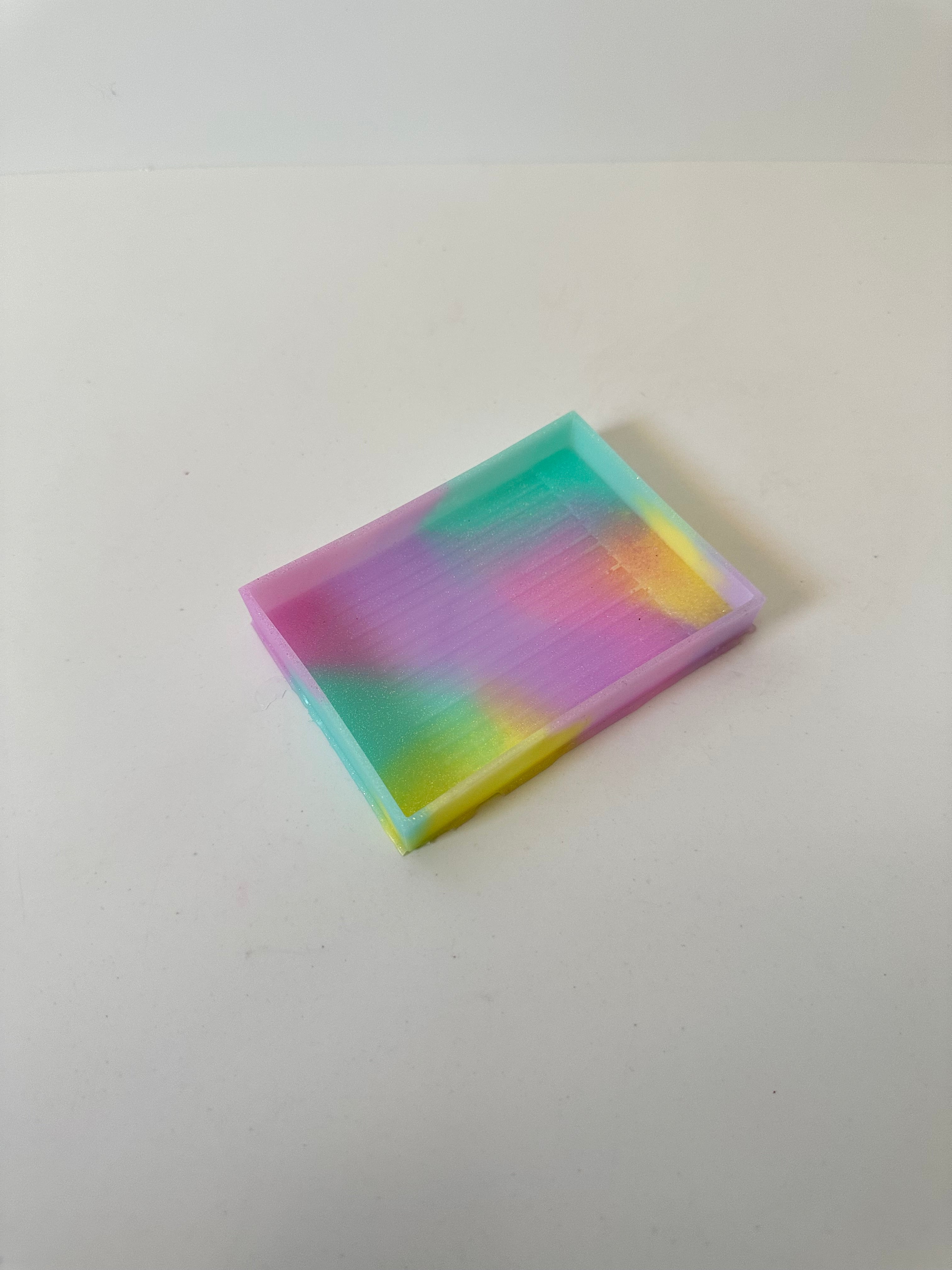 Bandeja dp resina “rectangular mejo”