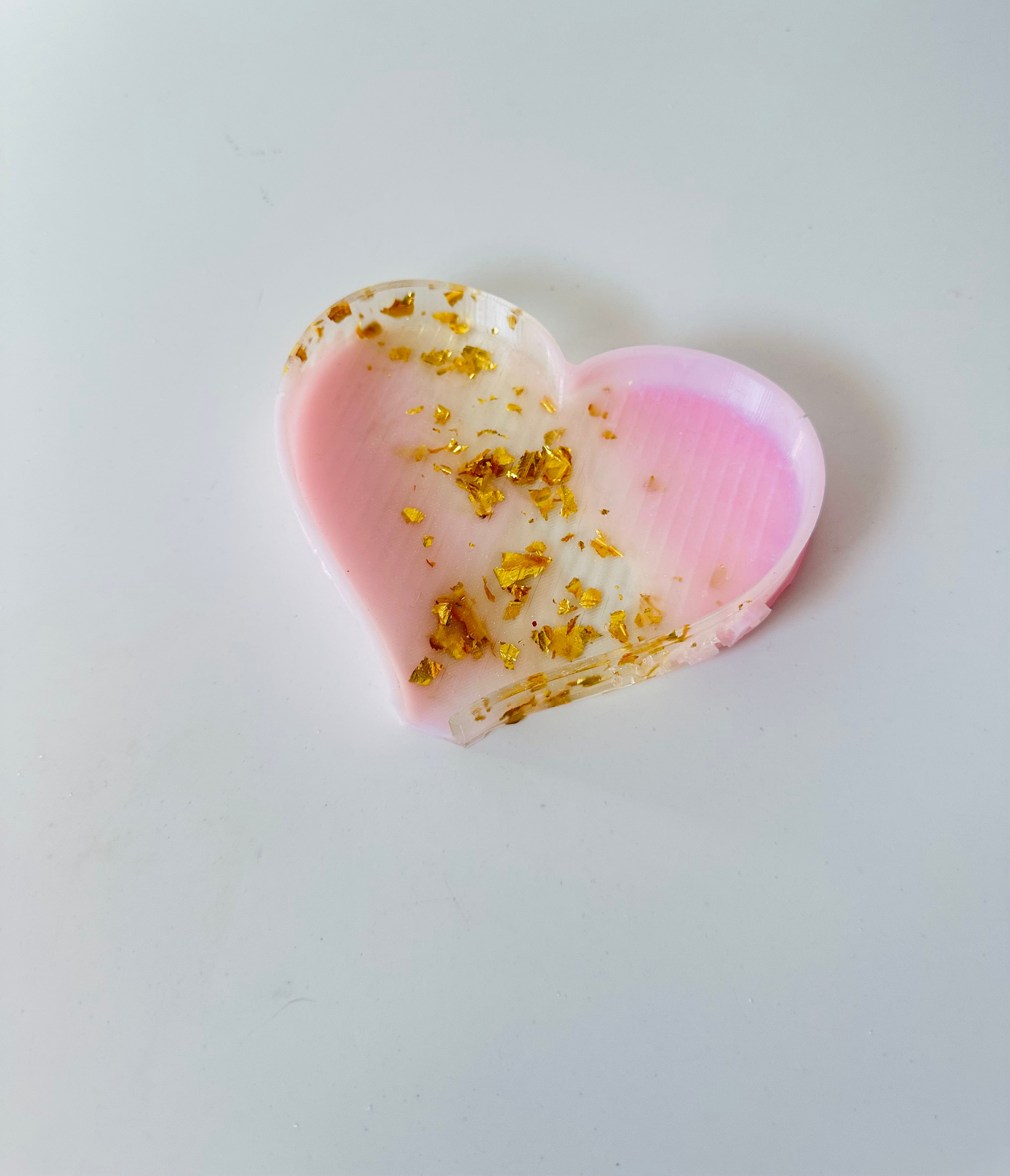 Bandeja dp resina “Corazón grande”