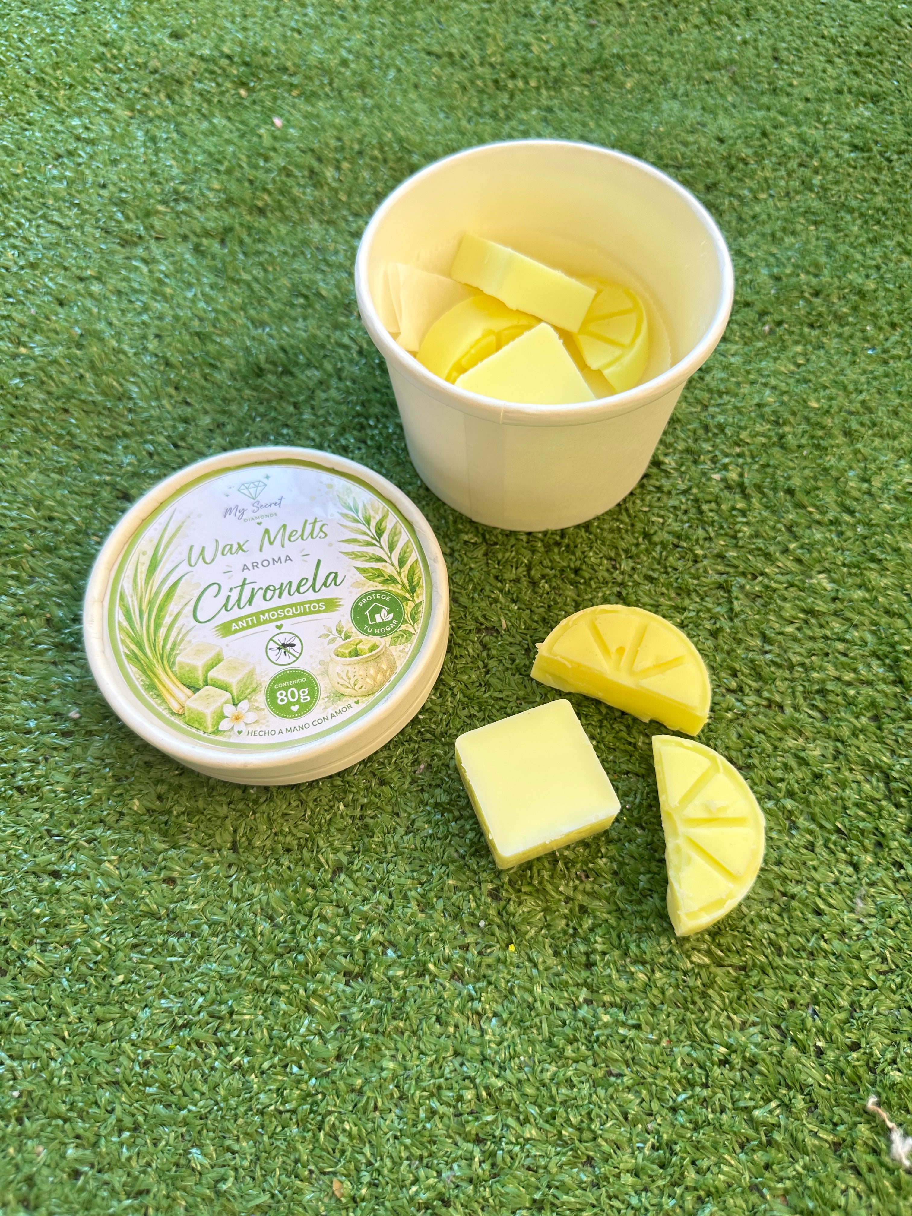 Waxmelts Cera quemador “citronela anti mosquitos”