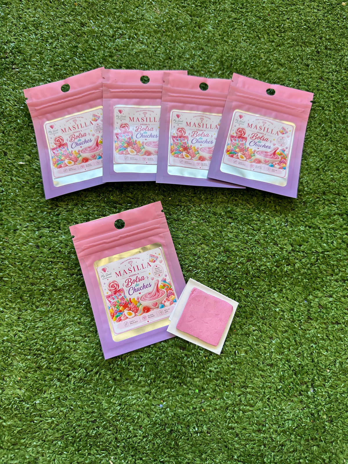 Masilla plana bolsa de chuches