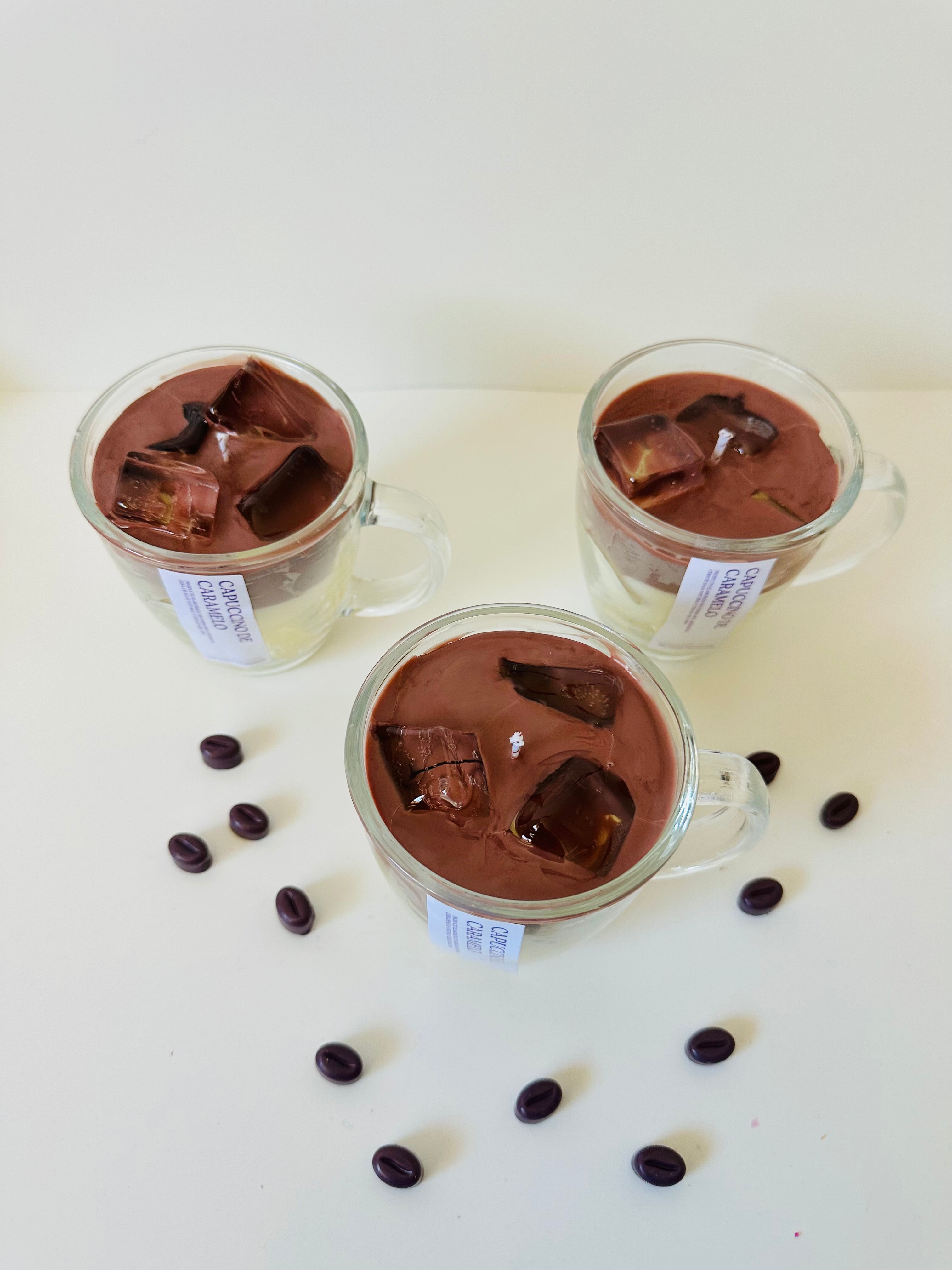 Vela "capuccino de caramelo "