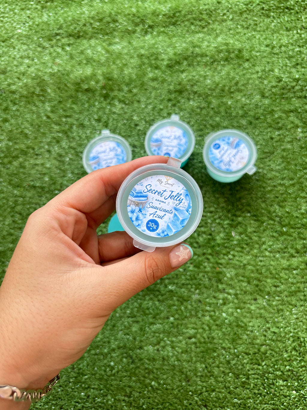 Waxmelts Gelatina de quemador “Suavizante azul”