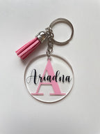 Llavero Personalizado Modelo Inicial